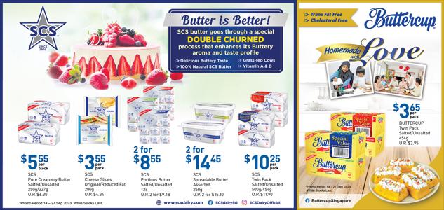 Supermarkets offers in Singapore |  It doesn’t get butter than this  in FairPrice | 14/09/2023 - 27/09/2023