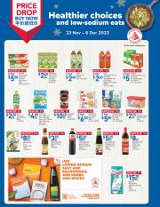 FairPrice catalogue | Healthier choices and low-sodium eats | 23/11/2023 - 06/12/2023