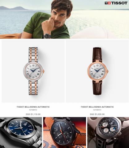 Tissot catalogue in Singapore | Tissot Watches! | 10/05/2022 - 24/05/2022