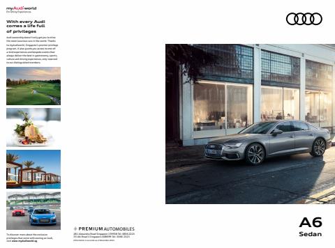 Audi catalogue | A6 Sedan | 01/04/2022 - 31/01/2023
