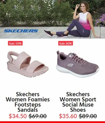 Skechers catalogue | 50% OFF Footwear & Apparel! | 31/03/2023 - 13/04/2023