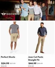 Clothes, shoes & accessories offers | 40% Off Spring Style! in Dockers | 31/03/2023 - 13/04/2023