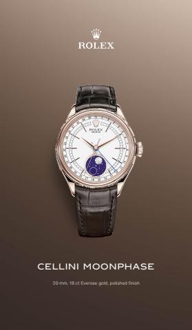 Jewellery & Watches offers in Singapore | Cellini Moonphase in Rolex | 09/12/2021 - 09/12/2022