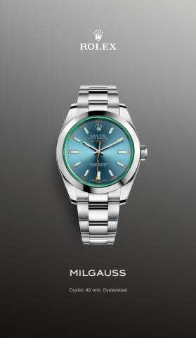 Jewellery & Watches offers in Singapore | Rolex Milgauss in Rolex | 25/08/2022 - 31/01/2023