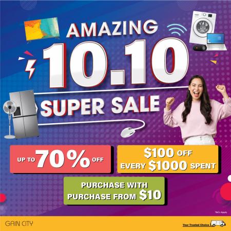 Gain City catalogue in Singapore | Up to 70% Off! | 03/10/2022 - 10/10/2022