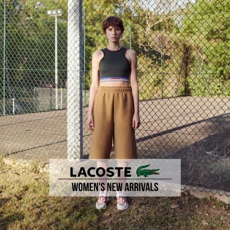 Premium Brands offers in Singapore | Women's New Arrivals in Lacoste | 13/05/2022 - 13/07/2022
