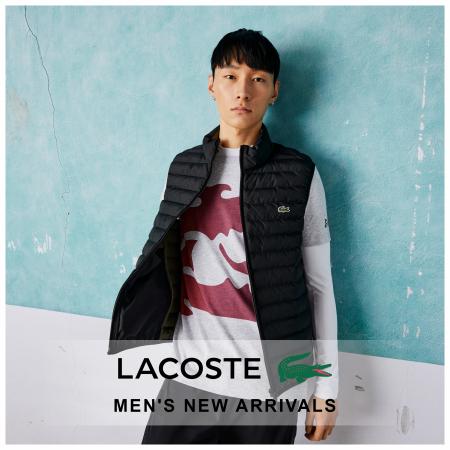Premium Brands offers | Men's New Arrivals in Lacoste | 15/06/2022 - 19/08/2022