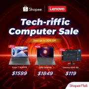 Electronics & Appliances offers in Singapore | Discounts of up to 50% off in Lenovo | 15/09/2023 - 29/09/2023
