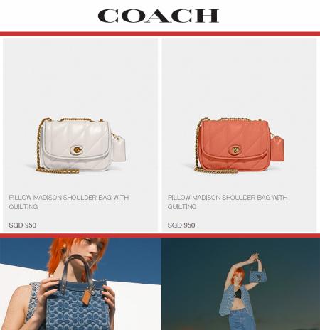 Coach catalogue | Coach new arrivals! | 12/05/2022 - 19/05/2022