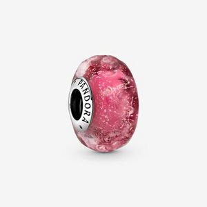 Wavy Fancy Pink Murano Glass Charm offers at S$ 49 in Pandora