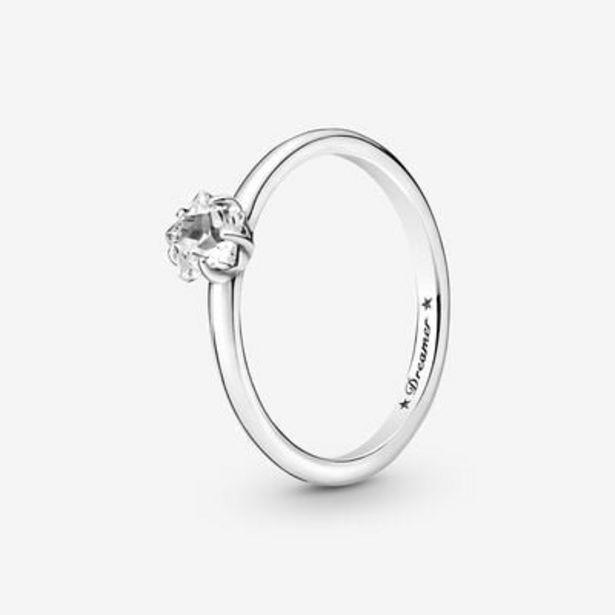 Celestial Sparkling Star Solitaire Ring offers at S$ 69