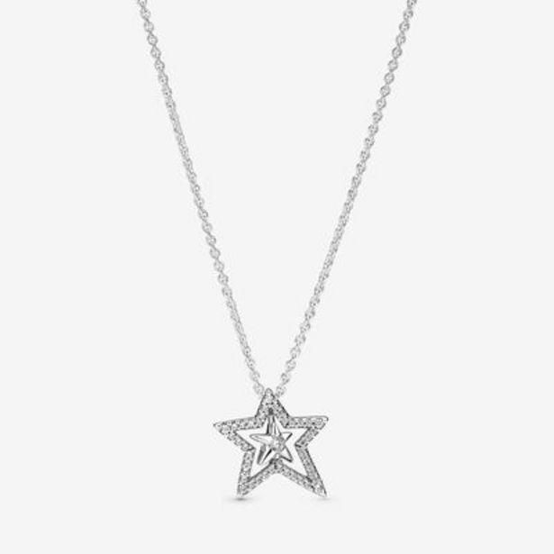 Pavé Asymmetric Star Collier Necklace offers at S$ 149