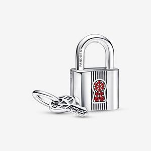 Padlock and Key Dangle Charm offers at S$ 99 in Pandora