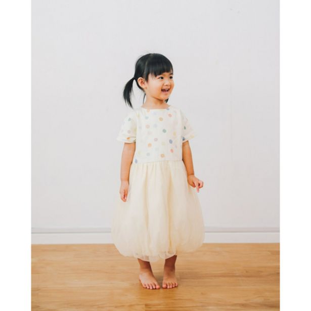 Mimi Mono Dancing Polka Dots Tulle Bubble Dress offers at S$ 65