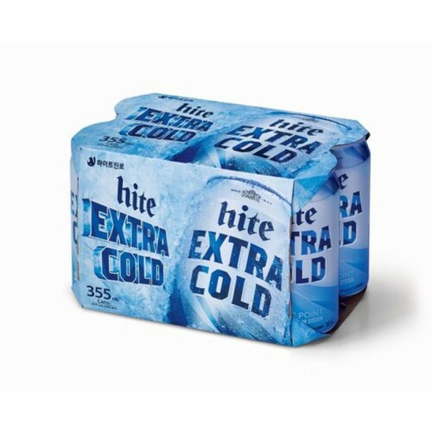Hite Korean Beer Can - 6pack offers at S$ 16.9