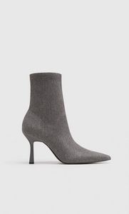 High-heel denim ankle boots offers at S$ 45.99 in Stradivarius