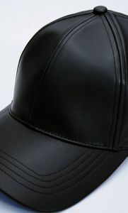Faux leather cap offers at S$ 15.99 in Stradivarius