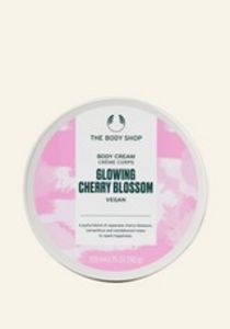 Glowing Cherry Blossom Body Cream offers at S$ 39 in The Body Shop