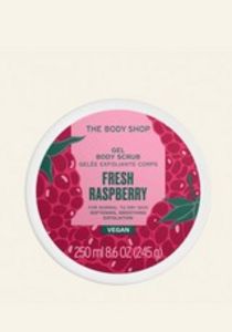 Fresh Raspberry Gel Body Scrub offers at S$ 33 in The Body Shop