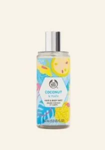 Coconut And Yuzu Hair & Body Mist offers at S$ 29 in The Body Shop