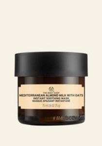 Mediterranean Almond Milk with Oats Instant Soothing Mask offers at S$ 38 in The Body Shop