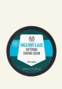 Maca Root & Aloe Softening Shaving Cream  For Men offers at S$ 27 in The Body Shop