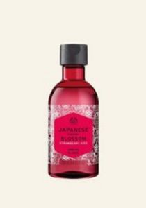 Japanese Cherry Blossom Strawberry Kiss Shower Gel offers at S$ 16 in The Body Shop