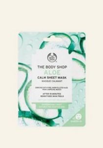 Aloe Calm Hydration Sheet Mask offers at S$ 6 in The Body Shop