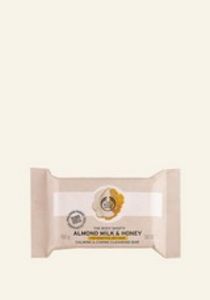 Almond Milk & Honey Soothing & Caring Cleansing Bar offers at S$ 9 in The Body Shop