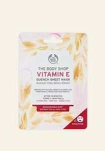 Vitamin E Quench Sheet Mask offers at S$ 6 in The Body Shop