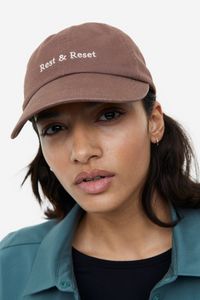 Embroidered sports cap offers at S$ 19.95 in H&M