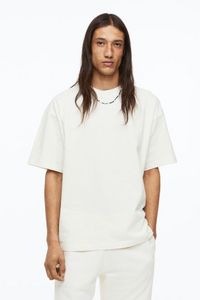 Oversized Fit Cotton T-shirt offers at S$ 19.95 in H&M