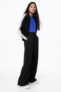 Wide track pants offers at S$ 29.95 in H&M
