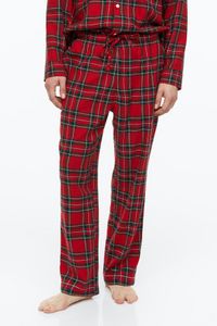 Regular Fit Flannel pyjamas offers at S$ 35 in H&M
