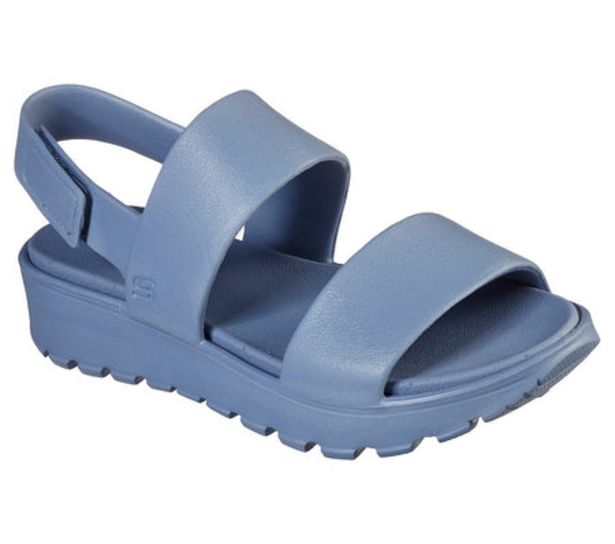 Skechers Women Cali Footsteps Sandals - 111054-LTBL offers at S$ 41 in Skechers