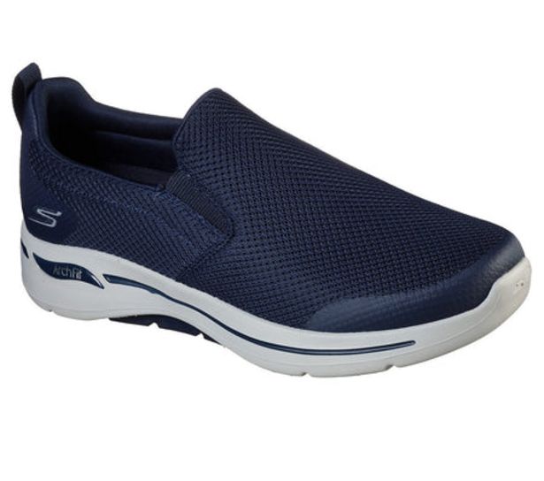 Skechers Men GOwalk Arch Fit Shoes - 216121-NVGY offers at S$ 40 in Skechers