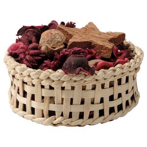 Basket with potpourri offers at S$ 4.9 in IKEA