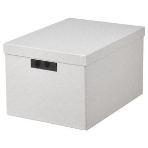 Storage box with lid offers at S$ 5.9 in IKEA