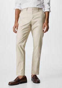 Cotton chinos offers at S$ 29.9 in HE by Mango