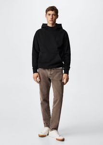Embroidered cotton sweatshirt offers at S$ 29.9 in HE by Mango
