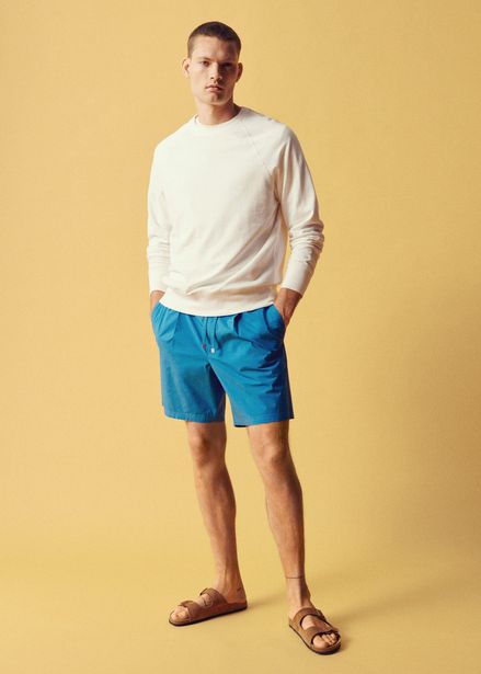 Cotton shorts with drawstring offers at S$ 65.9 in HE by Mango