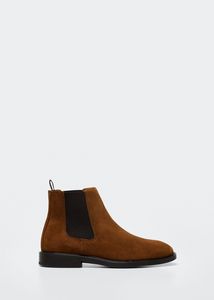 Suede Chelsea ankle boots offers at S$ 149.9 in HE by Mango
