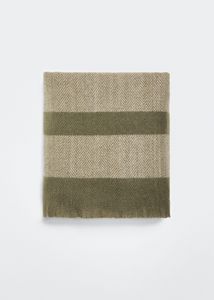Striped scarf offers at S$ 29.9 in HE by Mango