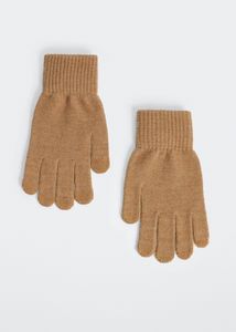 Touchscreen knitted gloves offers at S$ 19.9 in HE by Mango