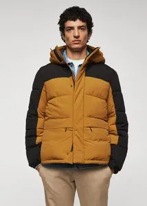 Combined hooded anorak offers at S$ 149.9 in HE by Mango