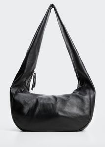 Leather strap tote bag offers at S$ 179.9 in Mango