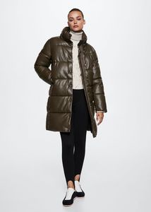 Quilted skin style jacket offers at S$ 139 in Mango