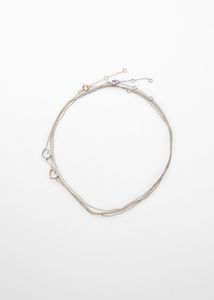 Belt-necklace hearts offers at S$ 19.9 in Mango