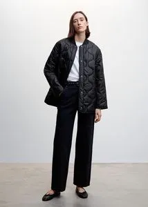 Light quilted anorak offers at S$ 69.9 in Mango