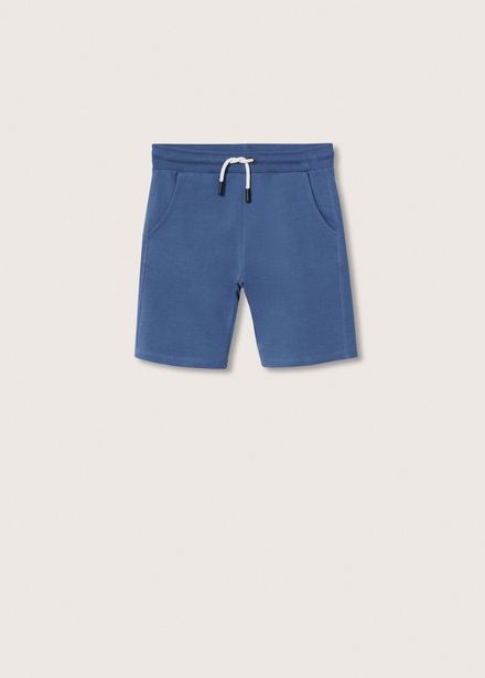 Jogger cotton Bermuda shorts offers at S$ 19.9 in Mango Kids